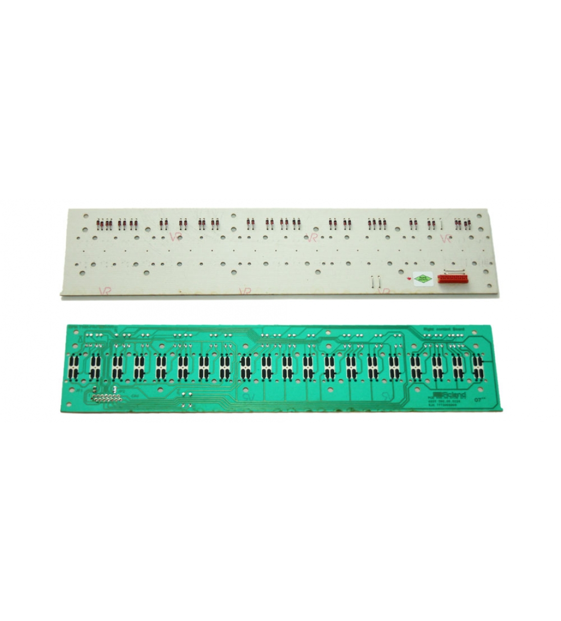 Scheda contatti tasti, 20 note (alte), per tastiera Roland