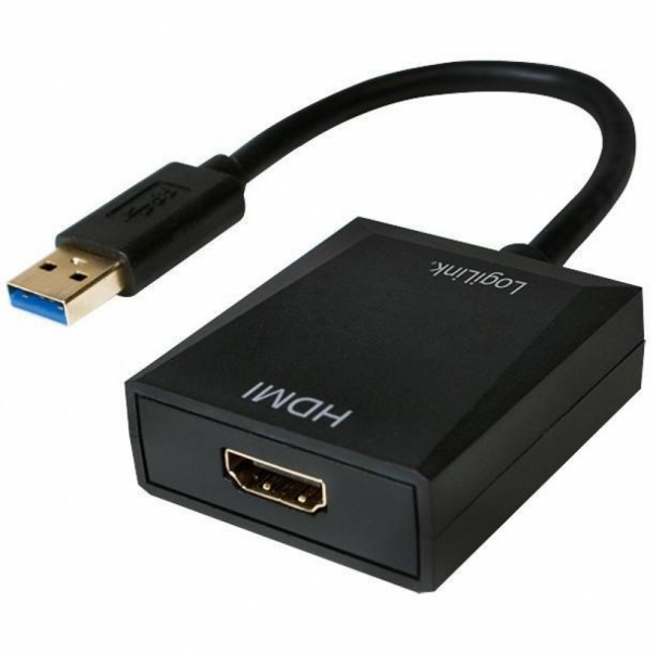 Adattatore Convertitore Video USB 3.0 USB-A Maschio a HDMI Femmina [B006WB055]