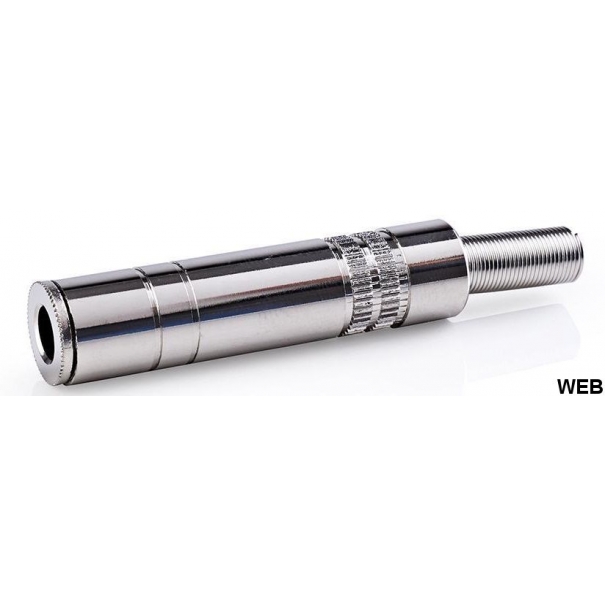 Connettore audio 6.35mm femmina mono - WB1835