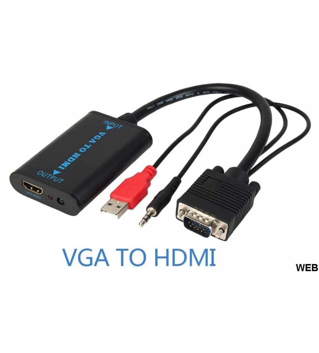 Adattatore audio/video da VGA ad HDMI