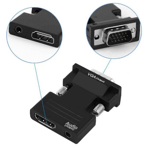 Adattatore HDMI/Jack audio 3.5mm a VGA