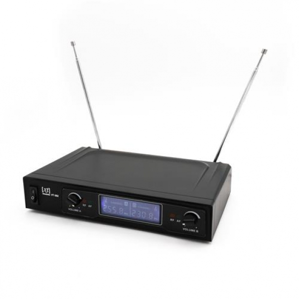 Radiomicrofono VHF Doppio Bodypack + Archetto 255.80MHz - 230.80MHz XT302-2B-F1