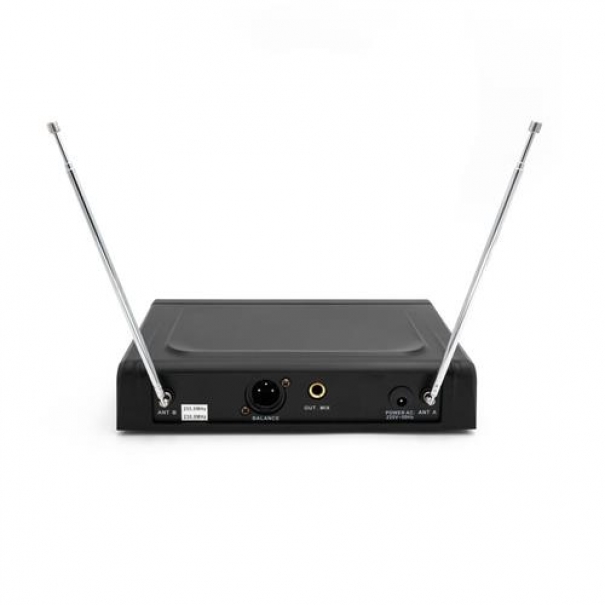 Radiomicrofono VHF Doppio Bodypack + Archetto 255.80MHz - 230.80MHz XT302-2B-F1