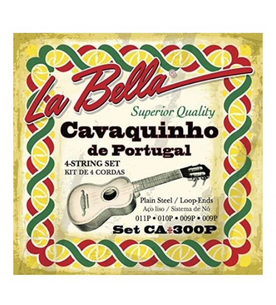 CA300P Set di corde CavaQuinho portoghese/11/9