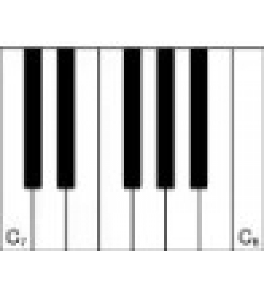 Ottava di ricambio per Korg PA900 ,PA1000, Krome 61, 73, da Do a Do - 13 note