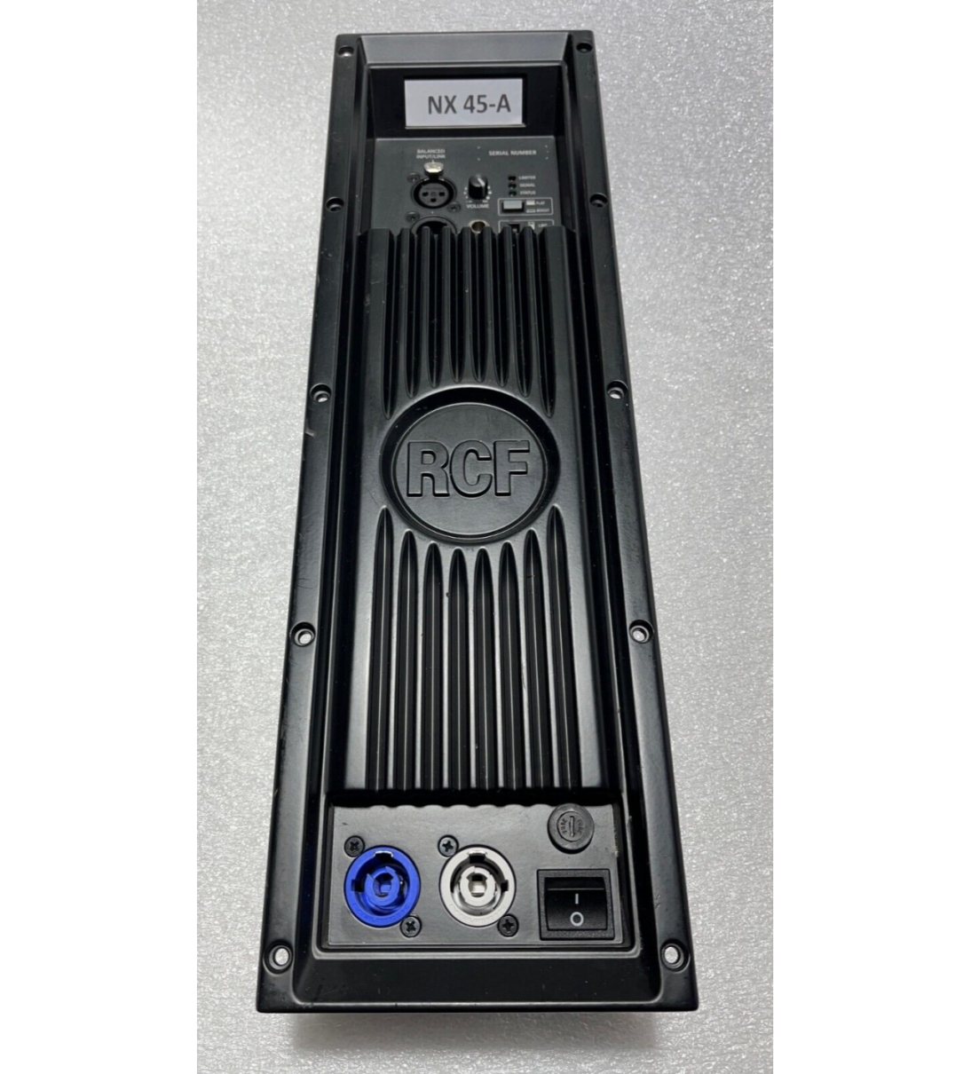 Amplificatore completo RCF NX 45-A 1400W Biamplificato 133 dB