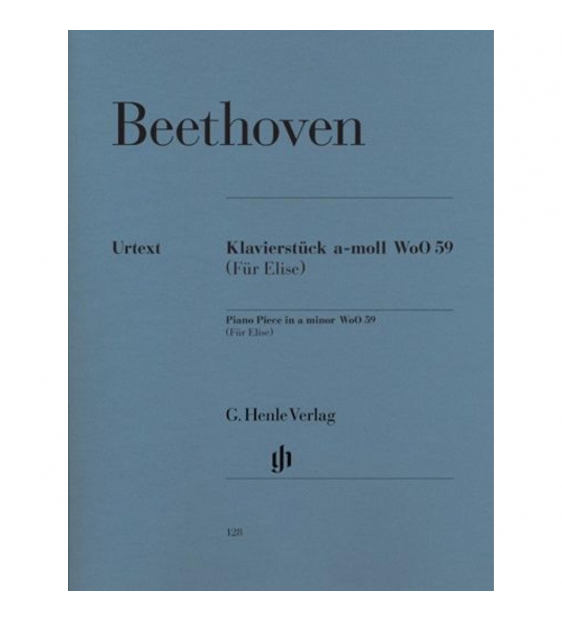 For Elise Piano Piece a minor WoO 59