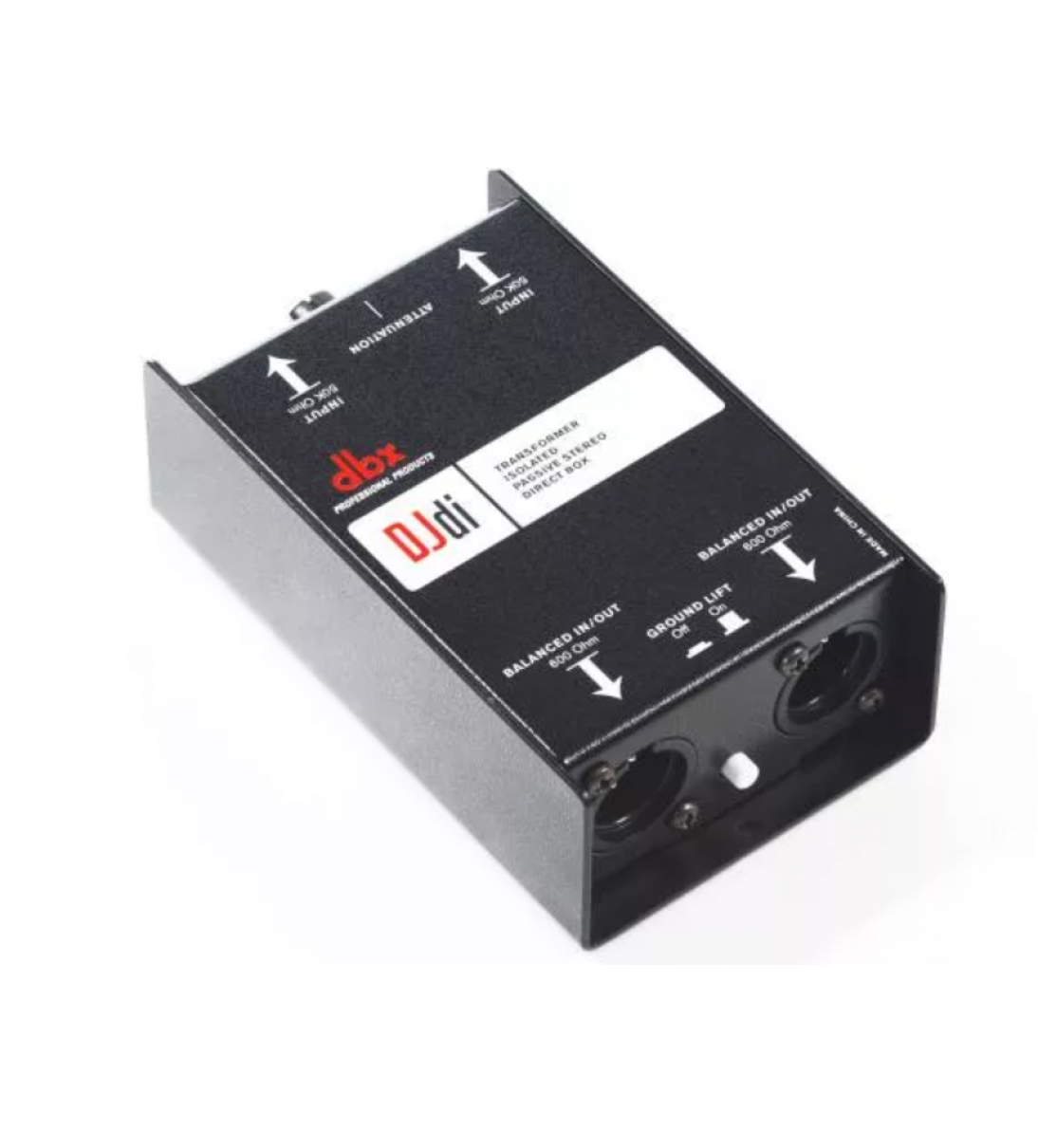 DJDI DIRECT BOX PASSIVA A 2 CANALI