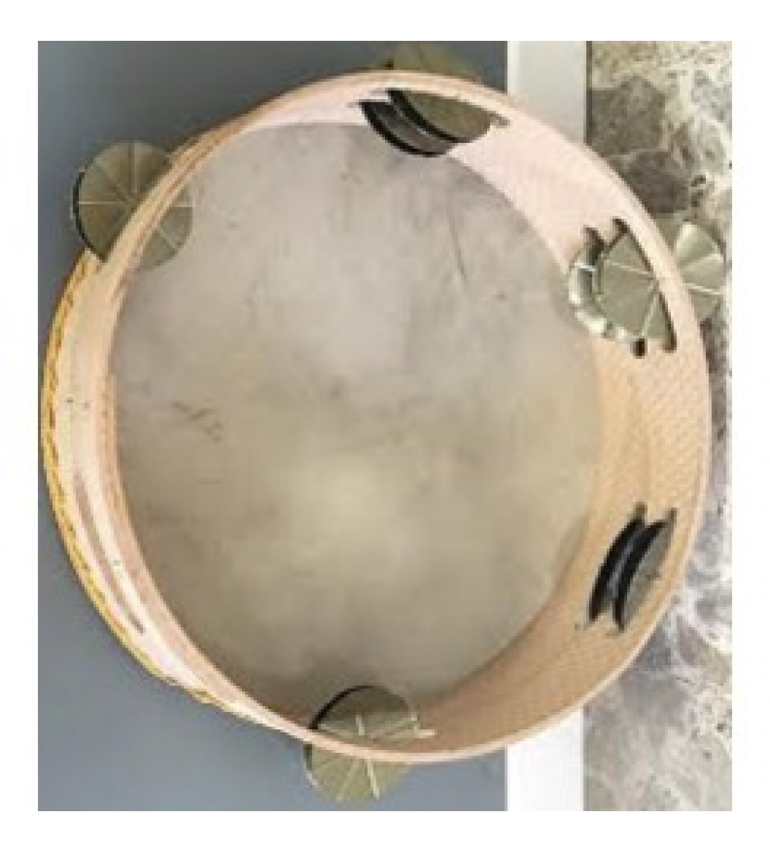Tammorra napoletana cm 40 con 8 paia di piattini