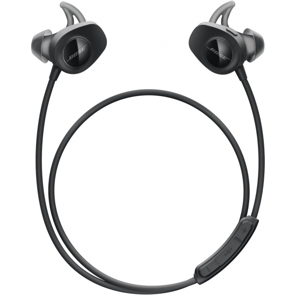 SoundSport, auricolari sportivi wireless, (cuffie Bluetooth resistenti al sudore per jogging), nero