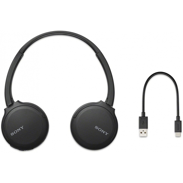 Cuffie sony wireless bluetooth on-ear wh-ch510 nero