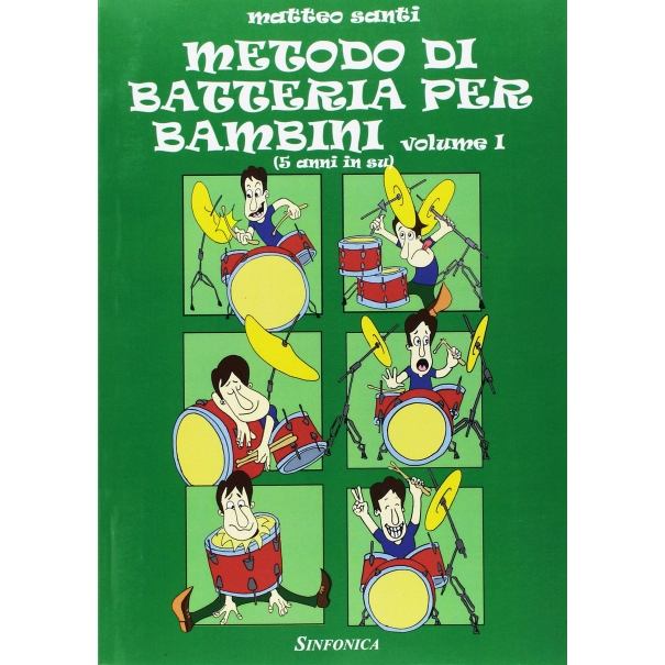 Metodo di batteria per bambini Vol 1