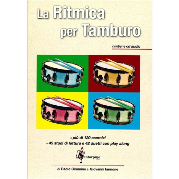 LA RITMICA PER TAMBURO + CD - PAOLO CIMMINO-GIOVANNI IANNONE