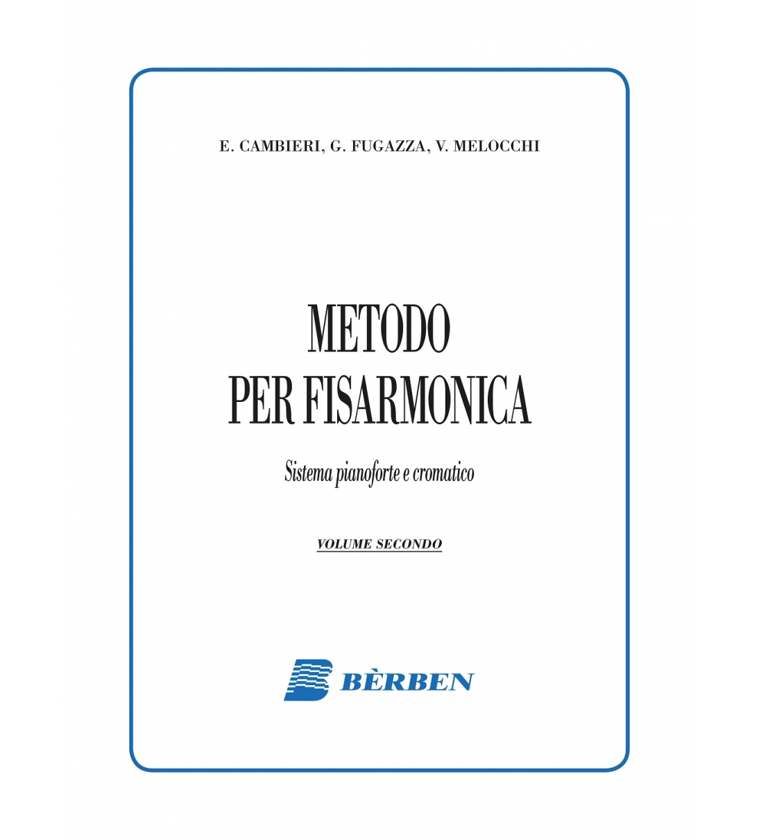 Bèrben Metodo per fisarmonica