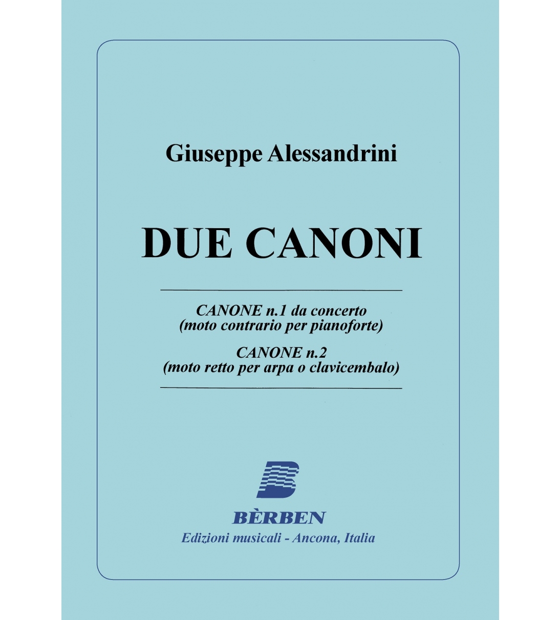 Bèrben Due canoni