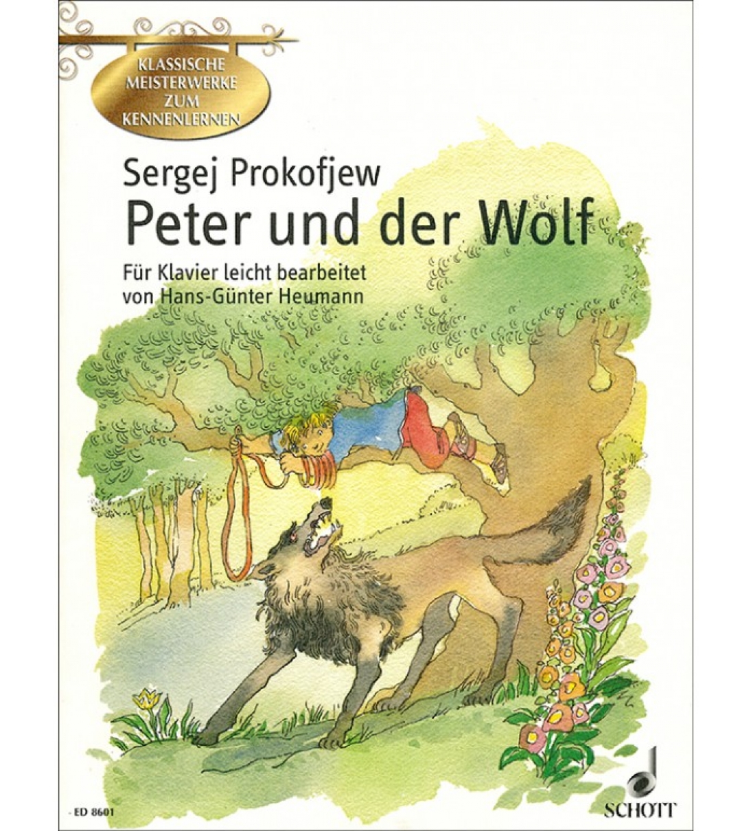 PETER UND DER WOLF - PROKOFIEFF [ED8601]