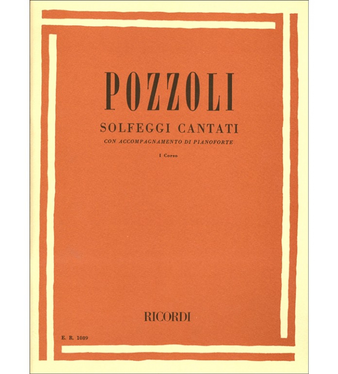 SOLFEGGI CANTATI CORSO I - POZZOLI