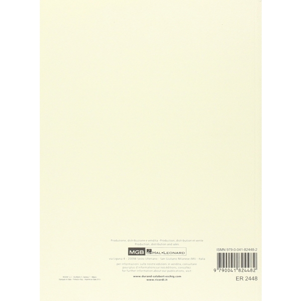 METODO ELEMENTARE DI ARMONIA (ARMONIA COMPLEMENTARE) [ER2448]