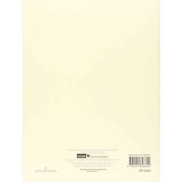Esercizi giornalieri per Corno (Francese) [ER2860]