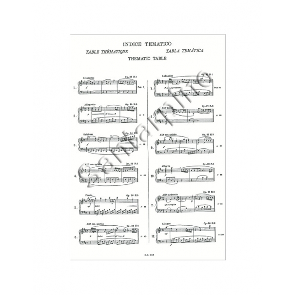12 Sonatine Opus 36_37_38 per Pianoforte - Clementi
