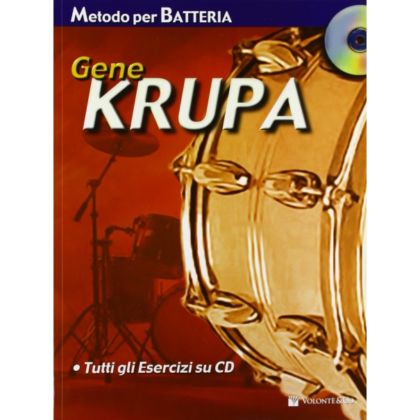 Gene Krupa - Metodo per batteria - Con CD Audio (Italiano)