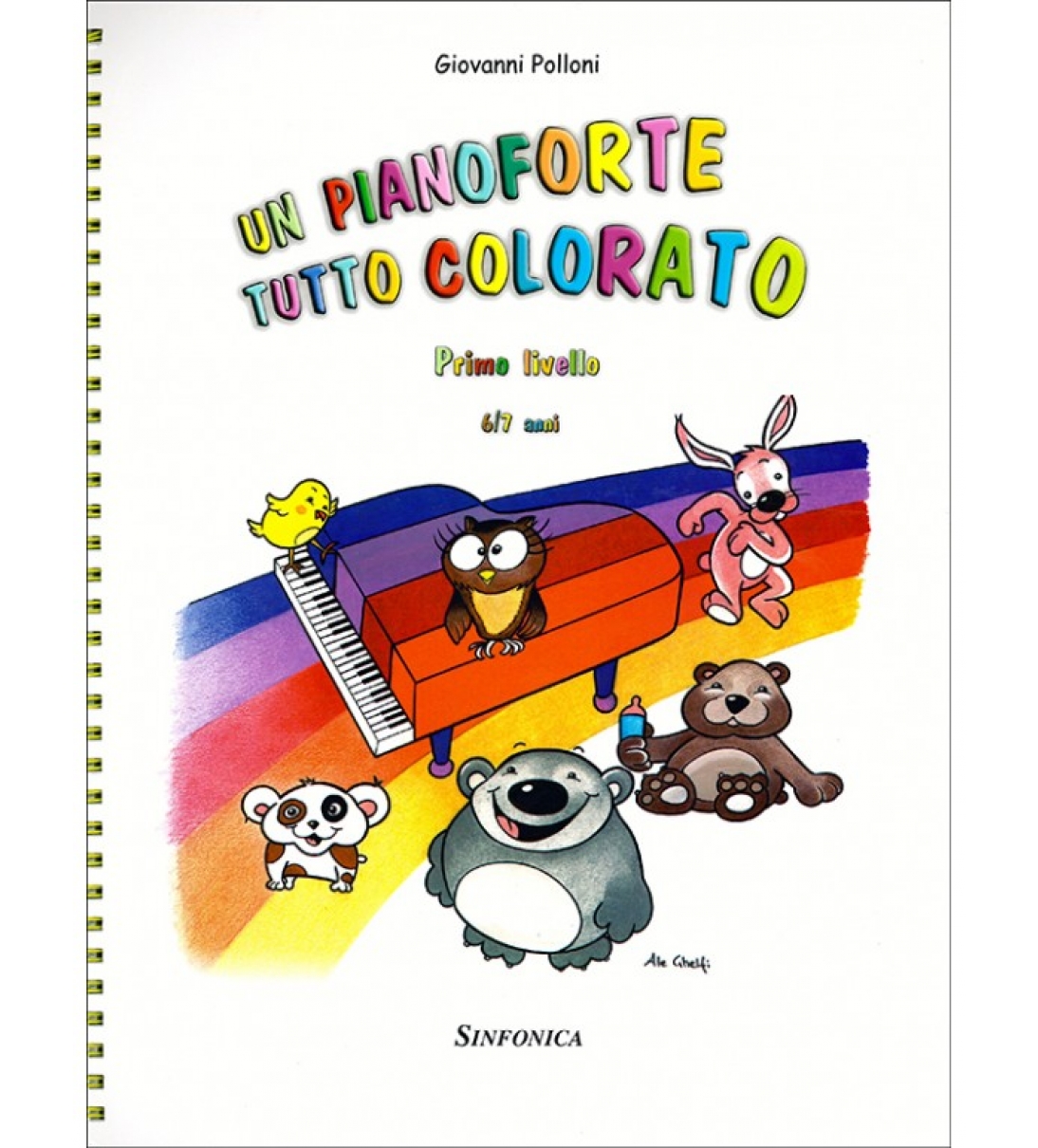 UN PIANOFORTE TUTTO COLORATO 1° LIVELLO - POLLONI [MK16114]