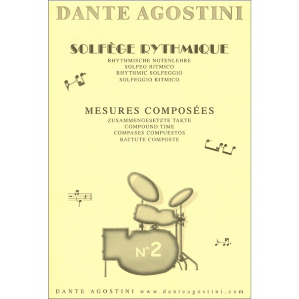 SOLFEGE RYTMIQUE NUMERO 2 - AGOSTINI