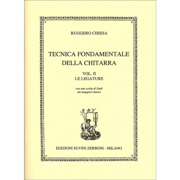 TECNICA FOND. DELLA CHITARRA VOL.2 CHIESA [S8511Z]