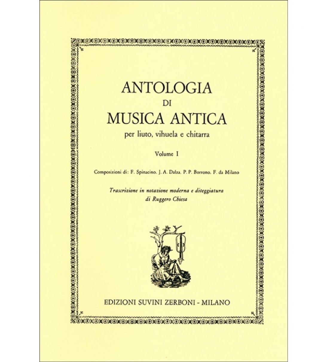 ANTOLOGIA DI MUSICA ANTICA VOL.I AA.VV