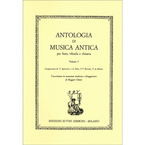 ANTOLOGIA DI MUSICA ANTICA VOL.I AA.VV