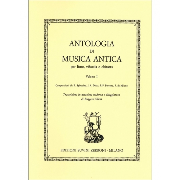 Antologia di Musica antica Vol I aa.vv