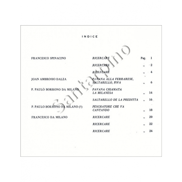 Antologia di Musica antica Vol I aa.vv