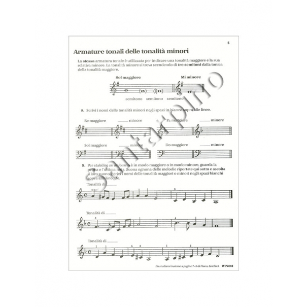 TEORIA LIVELLO 3 - BASTIEN - WP208I