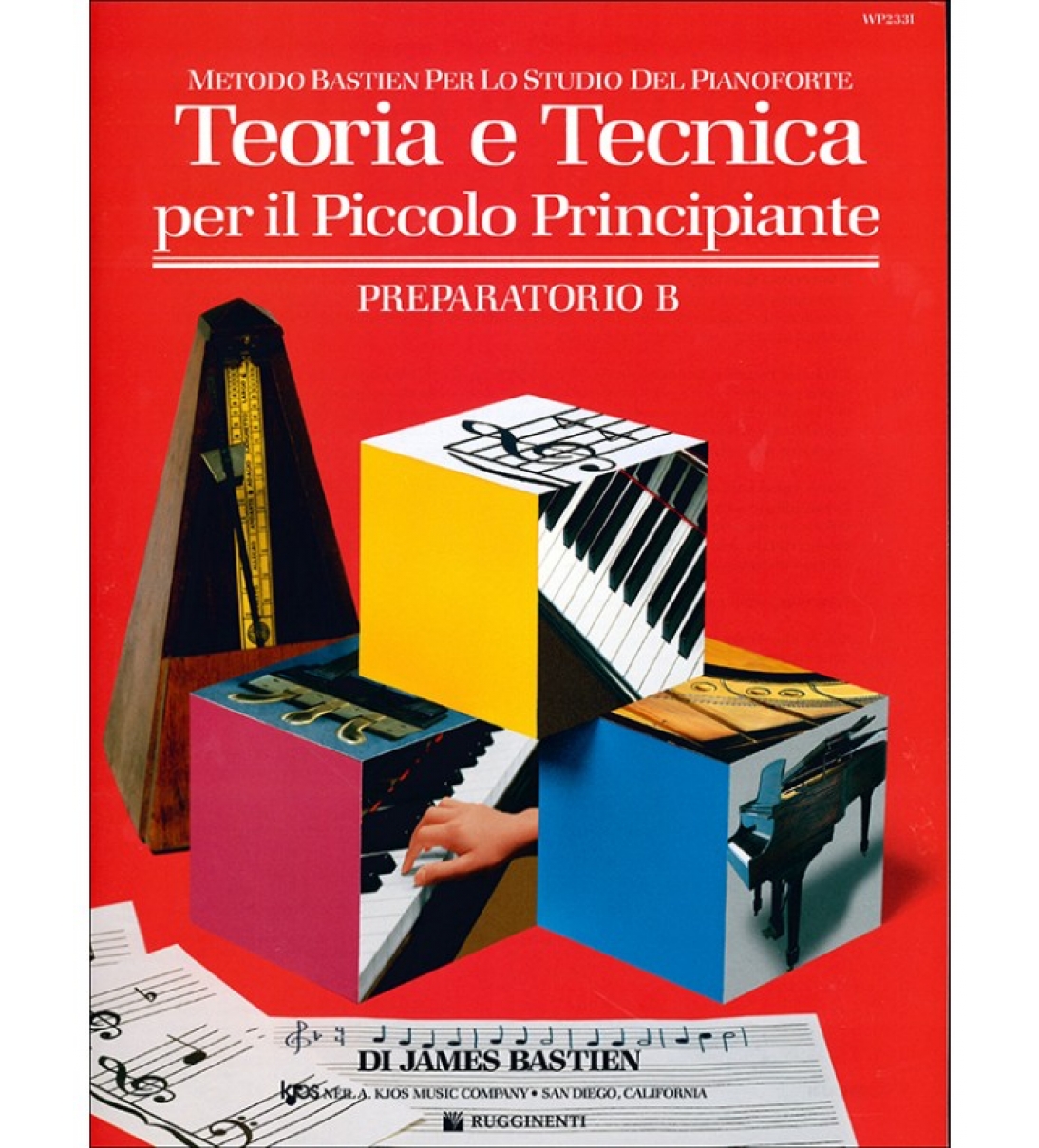 TEORIA E TECNICA PER IL PICCOLO PRINCIPIANTE PREPARATORIO B - BASTIEN -WP233I