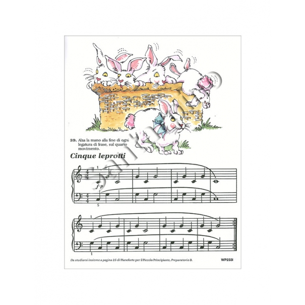 TEORIA E TECNICA PER IL PICCOLO PRINCIPIANTE PREPARATORIO B - BASTIEN -WP233I