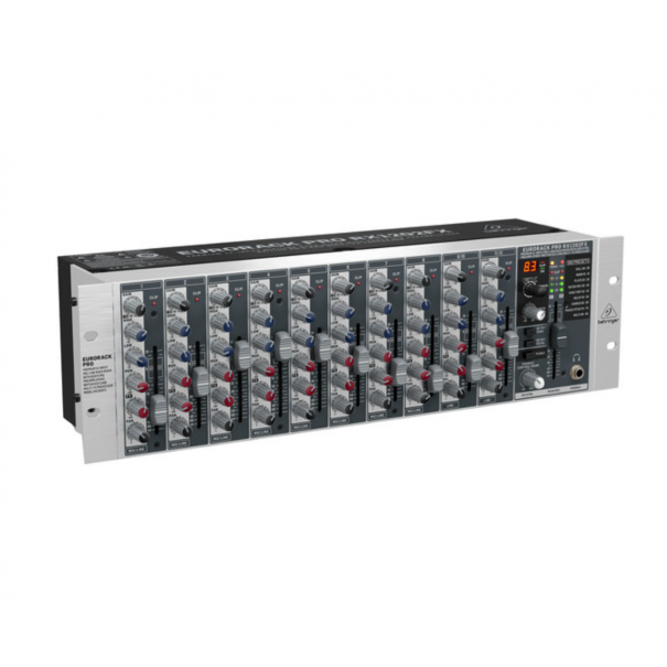 RX1202FX V2 mixer RX1202FX a 12 ingressi montabile a rack consente di ottenere senza sforzo un suono di qualità superiore