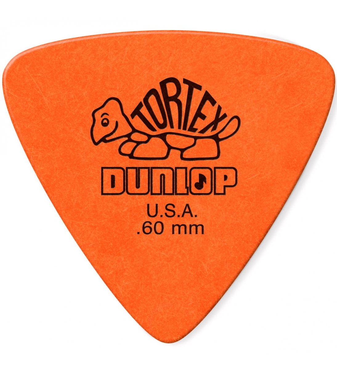 Dunlop Tortex Triangle plettro per basso 0,60 mm arancione