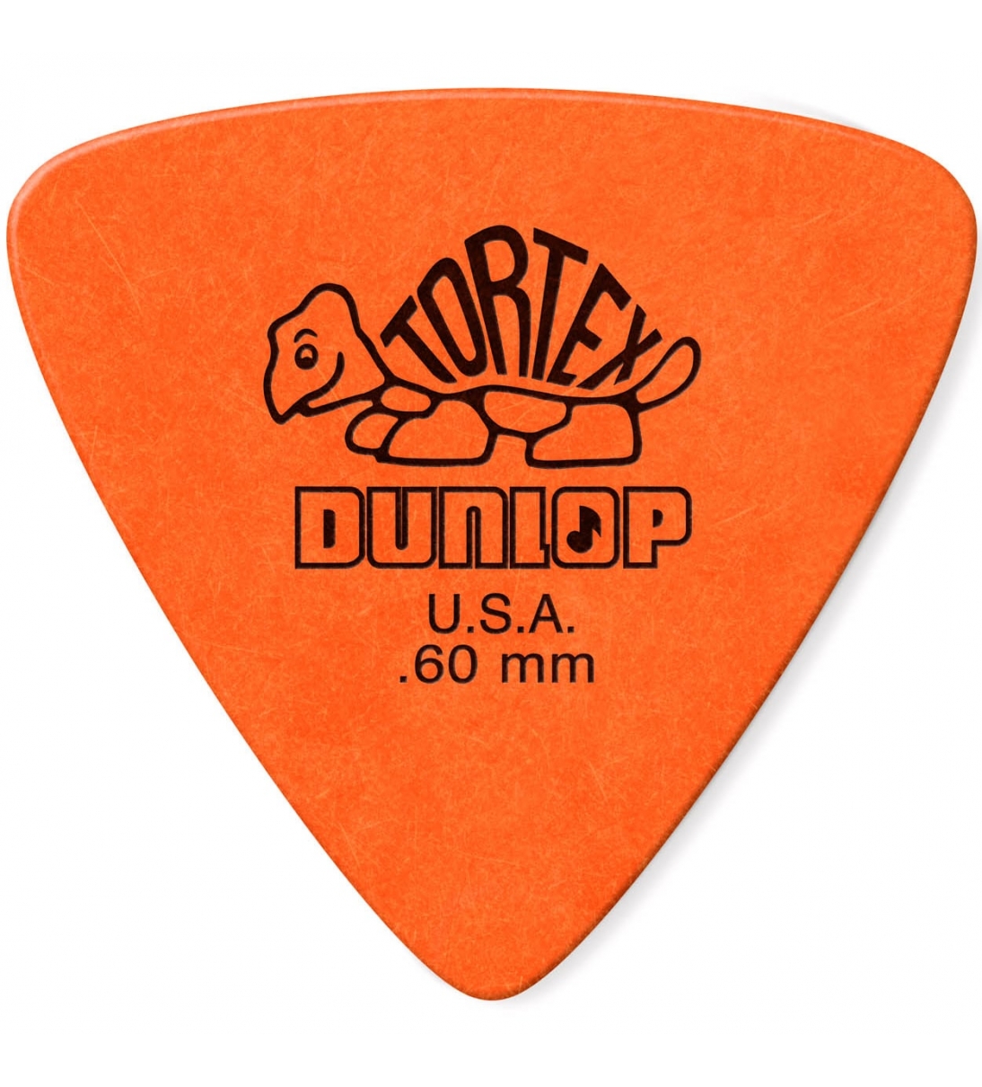 Dunlop Tortex Triangle plettro per basso 0,60 mm arancione - Tortex_Triangle