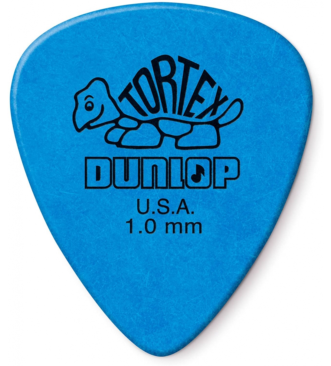 Jim Dunlop 418P1.0 Plettri in Tortex, Spessore da 1 mm, Blu
