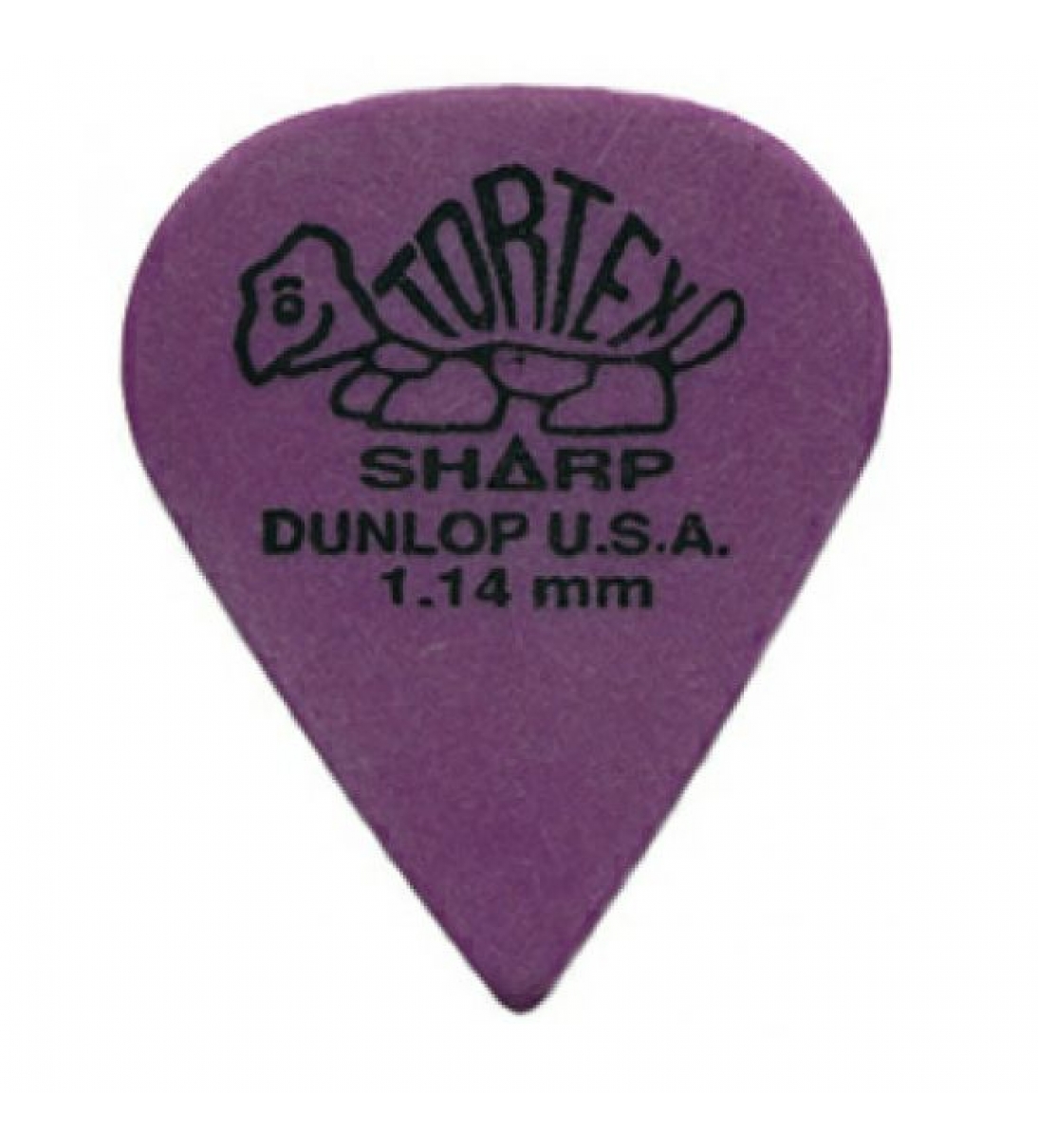 DUNLOP 412P - TORTEX 'SHARP' PURPLE 1.14mm [63542]