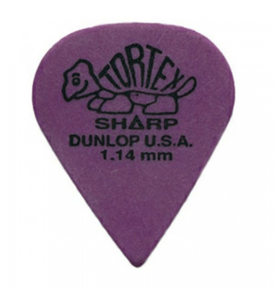 DUNLOP 412P - TORTEX 'SHARP' PURPLE 1.14mm