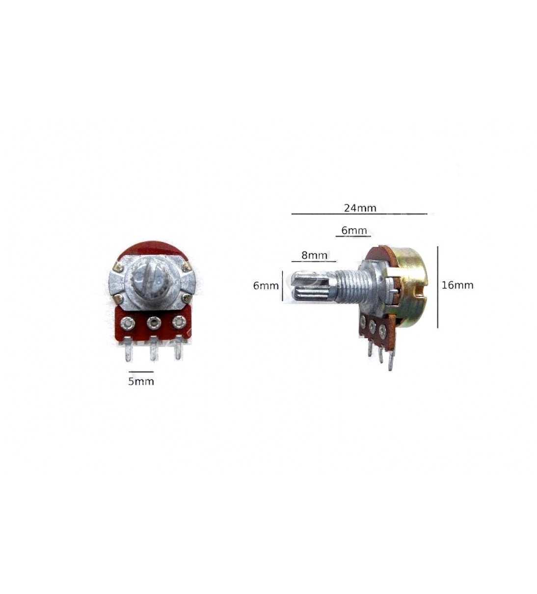 Potenziometro A50K 16mm Marshall - SPMARPOTE0061