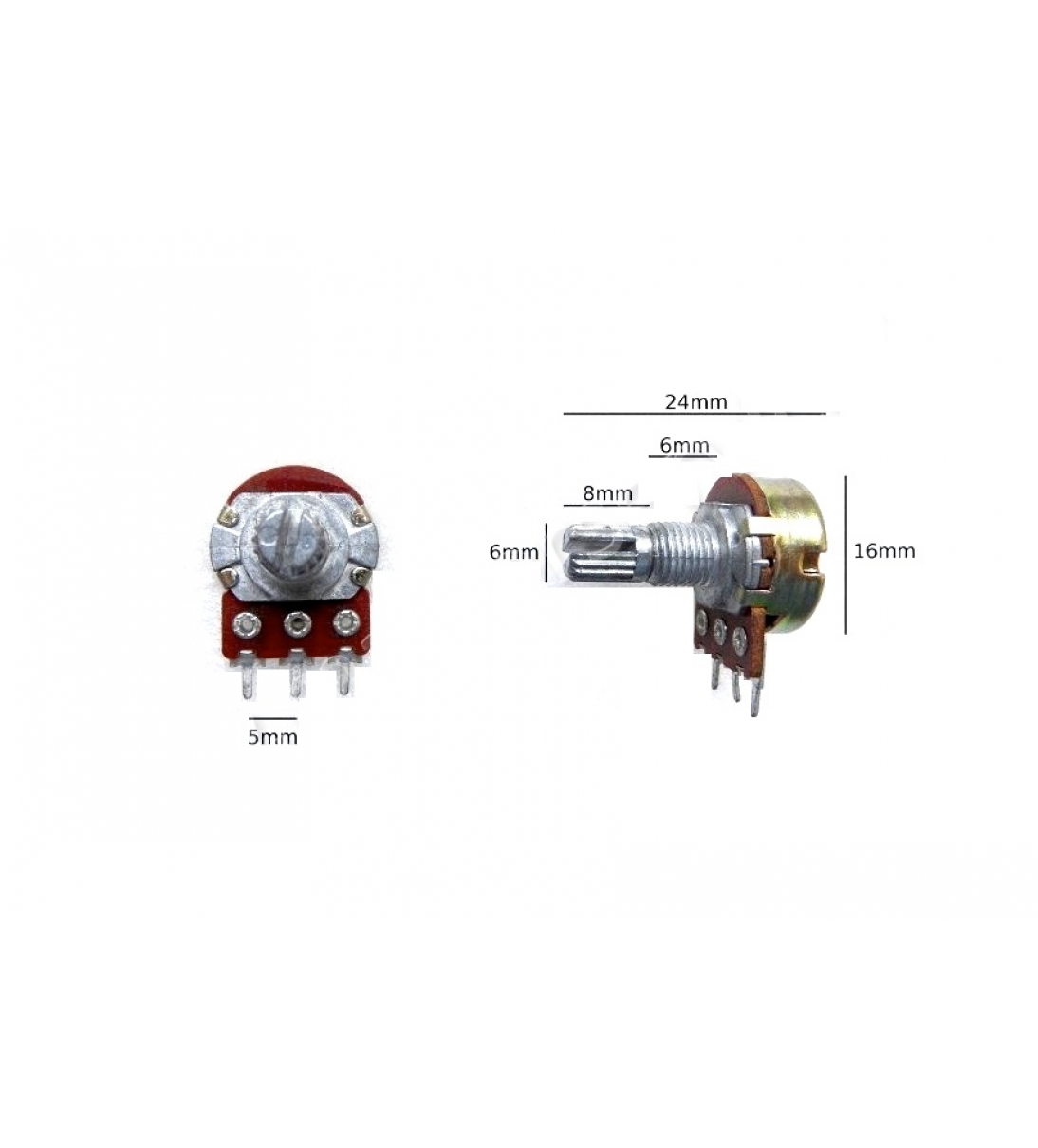 Potenziometro A50K 16mm Marshall