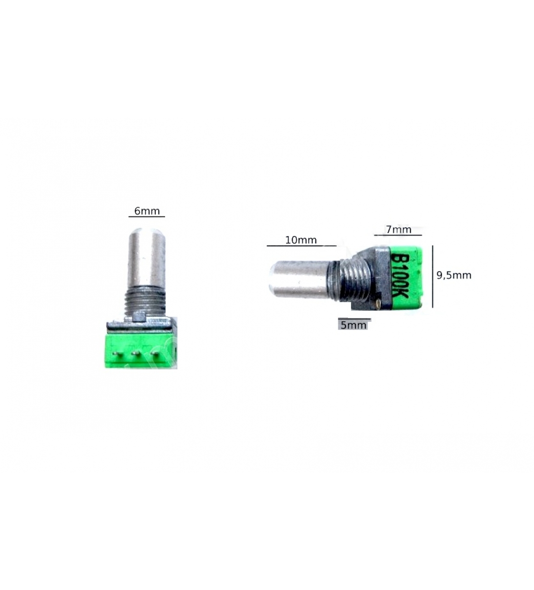 Potenziometro B100K per pedalini - SPMARPOTE0068