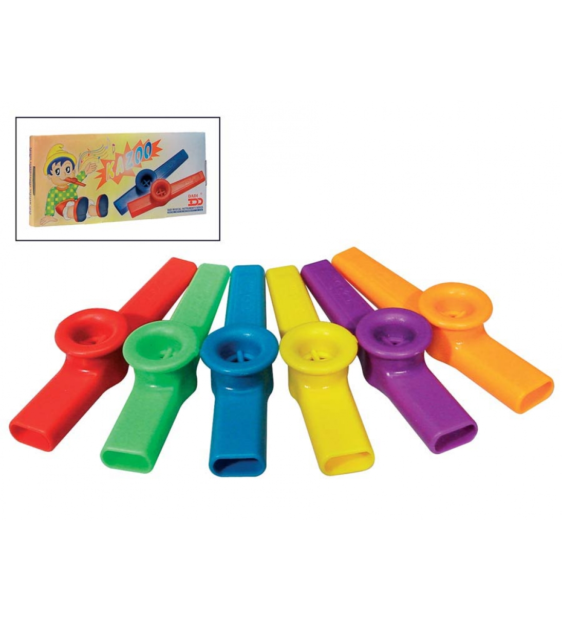 Kazoo in abs, diversi colori