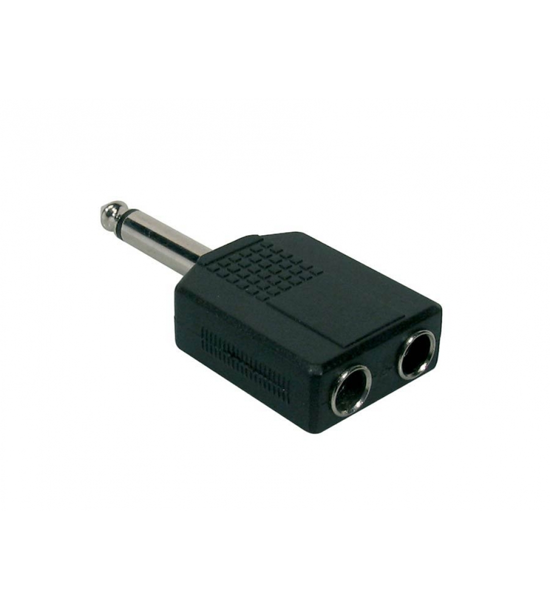 Adattatore 2 jack femmina mono da 6,3 mm - 1 jack maschio mono da 3,5 mm cod 010464 [B006WB175]