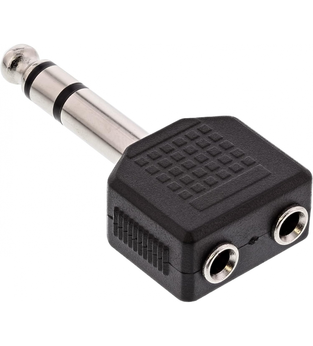 Adattatore Audio da Jack 6.3mm Maschio Stereo a Presa 2 Mini jack 3.5mm Femmina Stereo ,,,B006PR13191