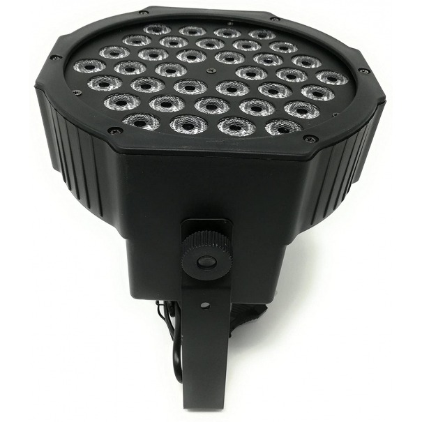 Web Ricambi Faretto 36 Led Vari Colori Discoteca Sensore Sonoro Luce Colorata