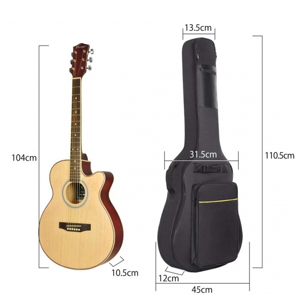 Custodia Chitarra Borsa per Chitarra Acustica