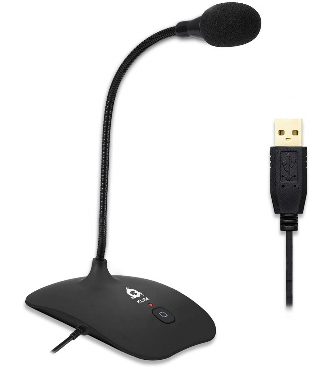 Microfono USB PC e PS4 – Microfono da Scrivania Omnidirezionale a Condensatore